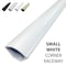 Electriduct Small Corner Duct 1075 Series Cable Raceway- 5ft- White SRCD-1075-5-WT - alternate 2